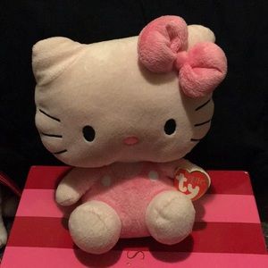Hello Kitty pink medium plush NWT